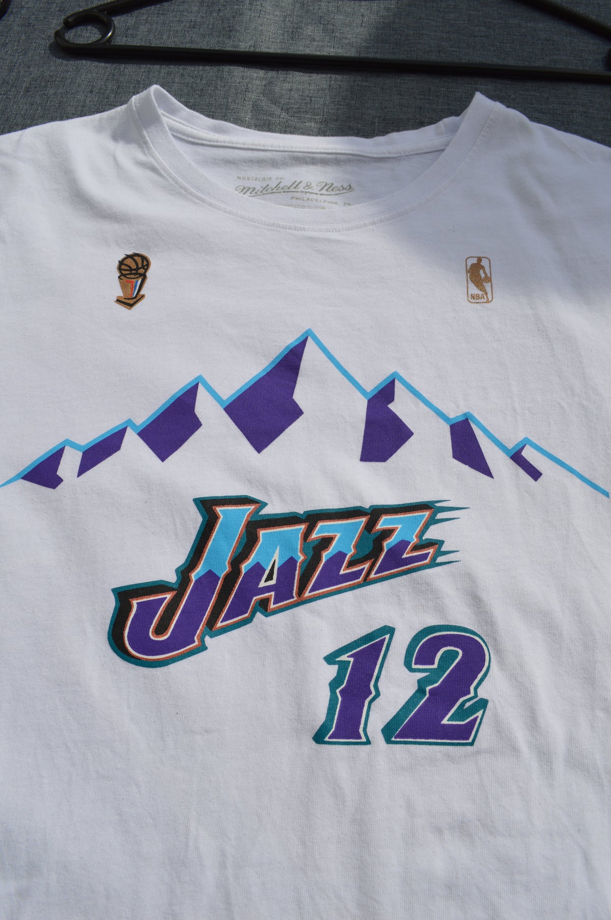 Mitchell & Ness NBA Utah Jazz John Stockton #12 T-Shirt – Gr. S