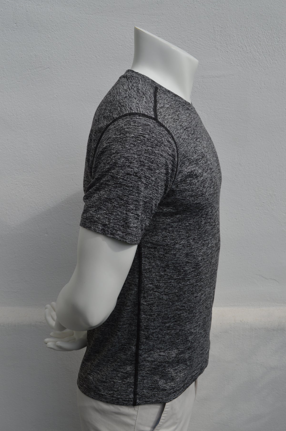 New Balance Herren NB DRY Training T-Shirt in Grau-Meliert – Gr. M