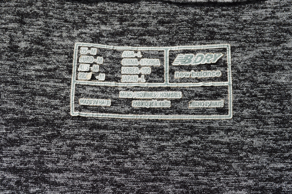 New Balance Herren NB DRY Training T-Shirt in Grau-Meliert – Gr. M