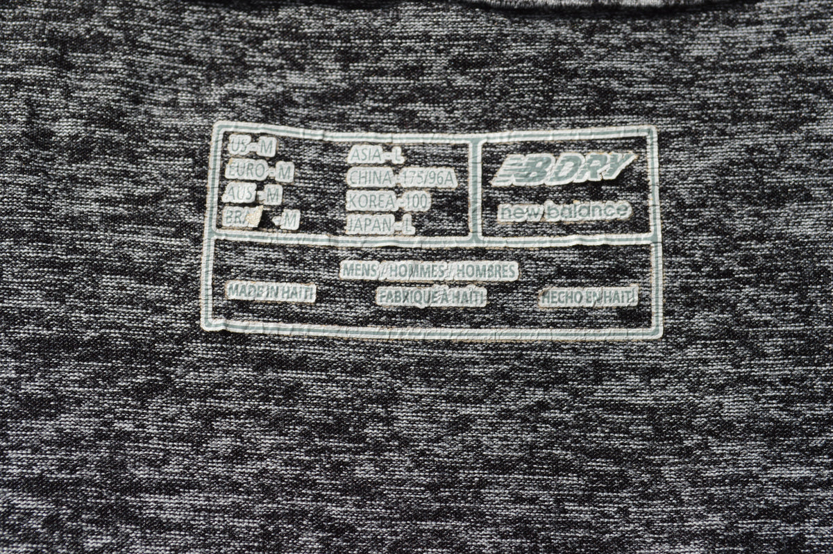 New Balance Herren NB DRY Training T-Shirt in Grau-Meliert – Gr. M