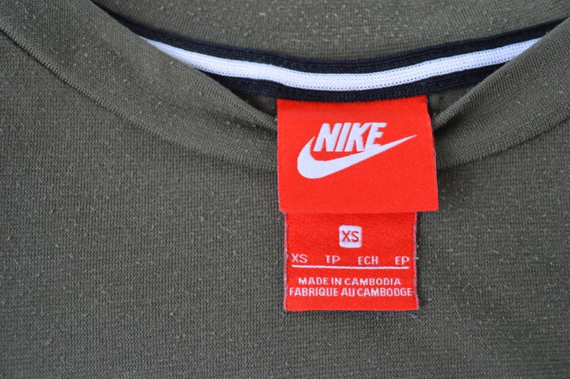 Nike Damen Futura Logo T-Shirt in Olivgrün – Gr. XS