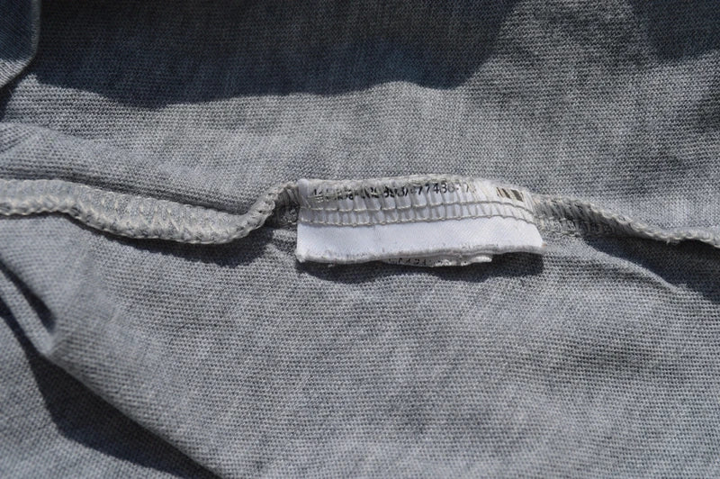 Nike Herren Classic Embroidered Logo Tee in Grau-Meliert – Gr. S