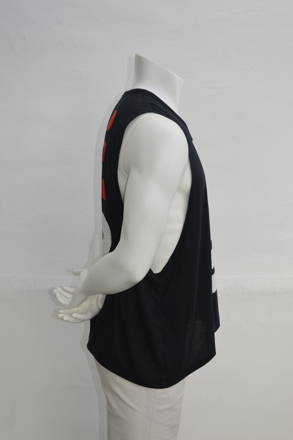 Nike Herren "Just Do It" Tri-Blend Muscle Tanktop in Schwarz – Gr. XL