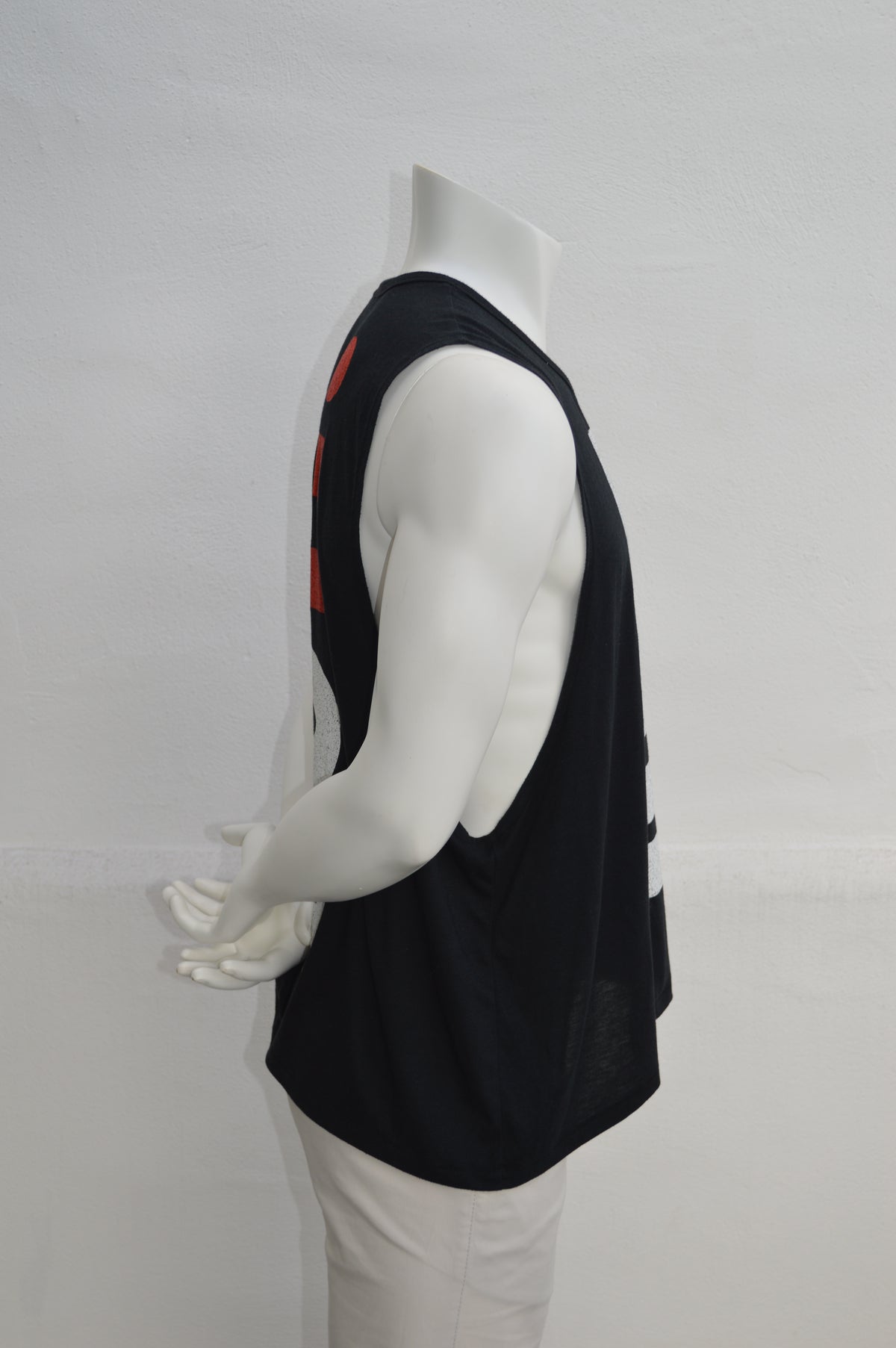 Nike Herren "Just Do It" Tri-Blend Muscle Tanktop in Schwarz – Gr. XL