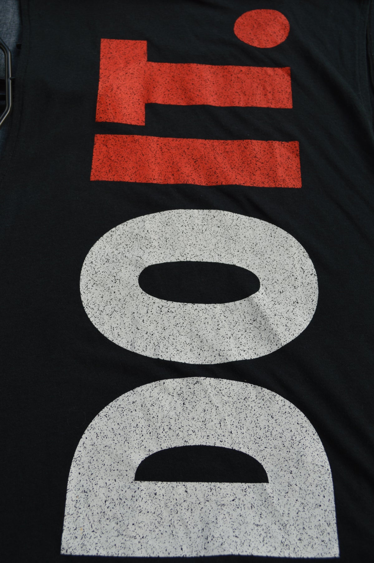 Nike Herren "Just Do It" Tri-Blend Muscle Tanktop in Schwarz – Gr. XL