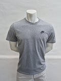 Nike Sportswear Club Crewneck T-Shirt – Grau Meliert – Größe L