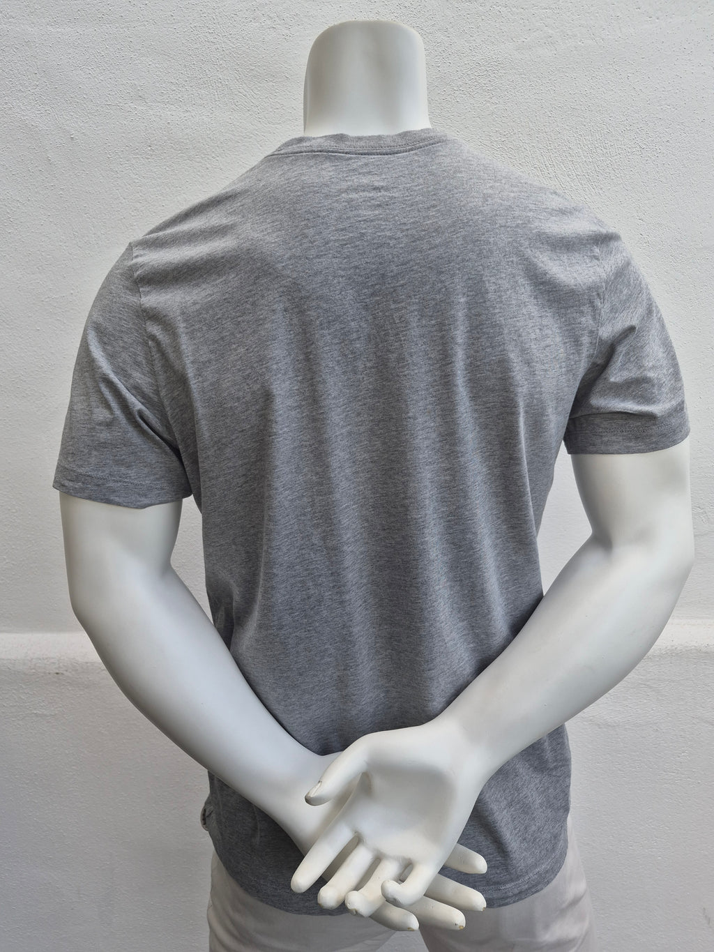 Nike Sportswear Club Crewneck T-Shirt – Grau Meliert – Größe L