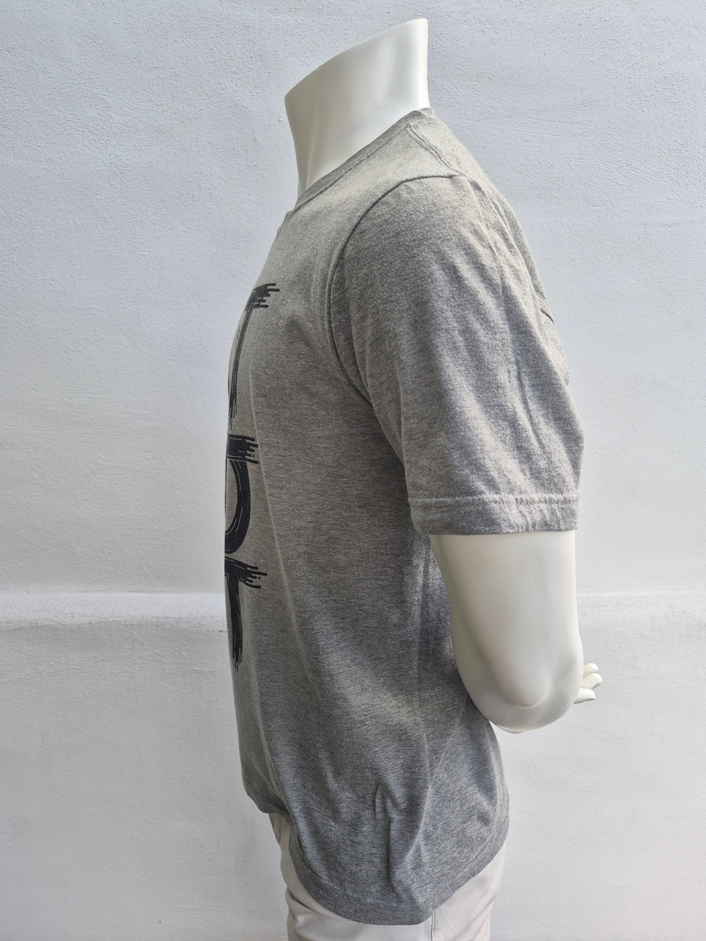 Nike T-Shirt Just Do It Graphic Tee – Graumeliert – Gr. L