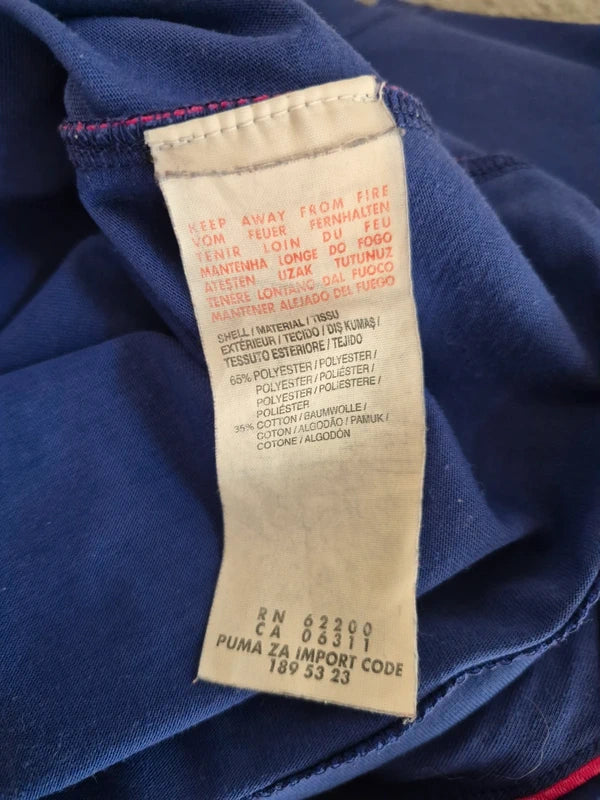 Puma Damen dryCELL Funktions-Shirt – KobaltblauPink – Gr. M