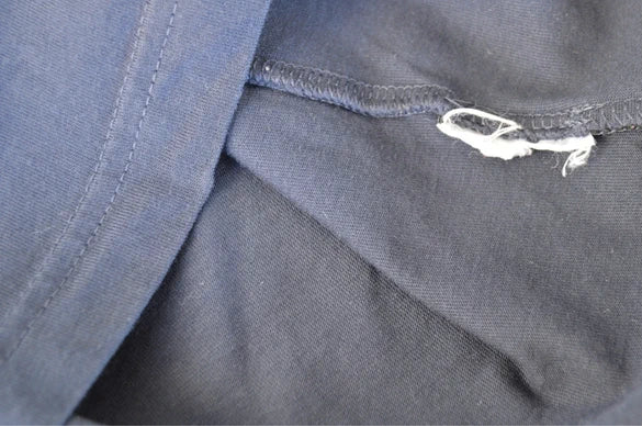 Puma Essentials Logo T-Shirt in NavyWeiß – Gr. L