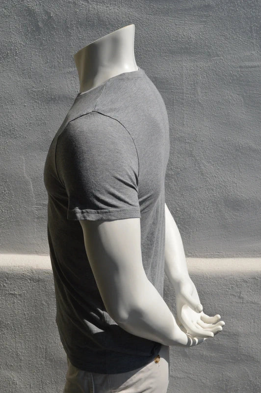 Puma Graphic Logo T-Shirt in Grau Meliert – Gr. XS
