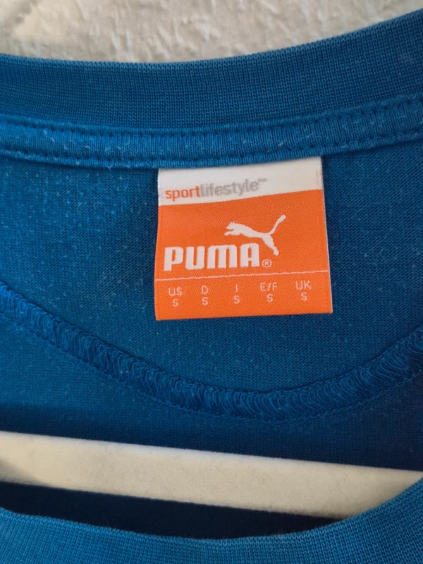 Puma Herren Feyenoord Rotterdam Fan-Shirt – Blau – Gr. S (Puma King Serie)