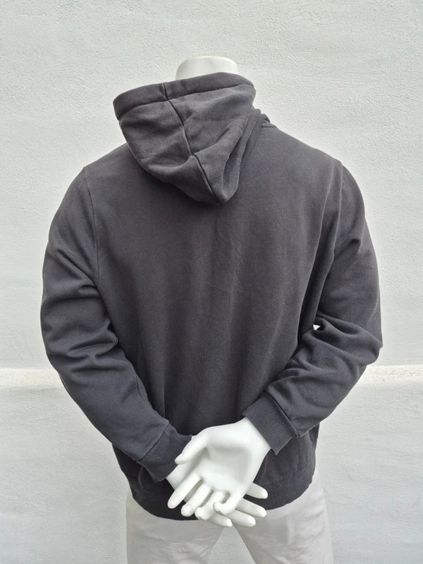 Puma Herren Kapuzenpullover in Faded Black  Anthrazit – Gr. XL