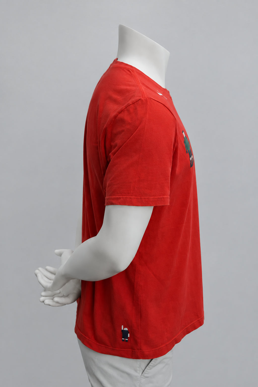 Puma Retro 8-Bit Pixel Football T-Shirt in Rot – Gr. L