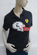 Puma Scuderia Ferrari Fernando Alonso Polo Shirt Schwarz – Gr. XS/S (D 40/42)Defekt / Lagerspuren