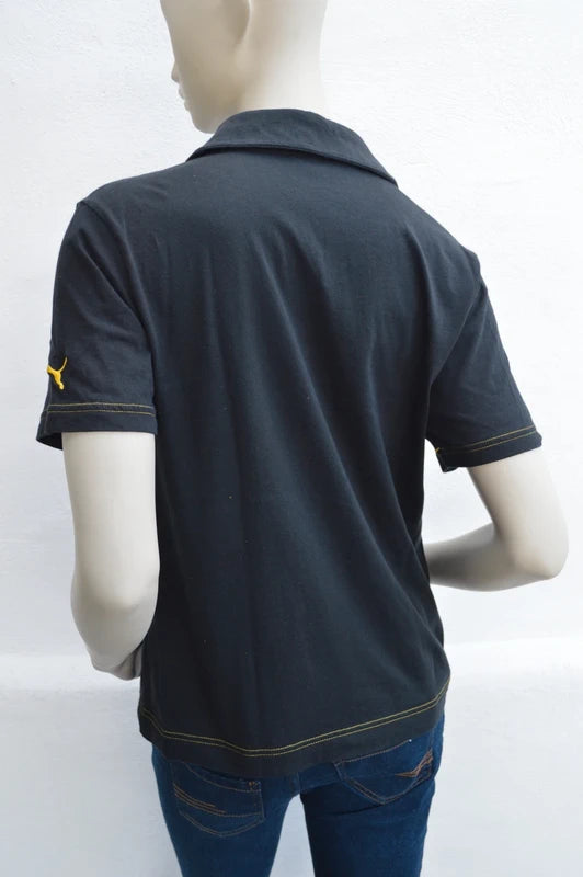 Puma Scuderia Ferrari Fernando Alonso Polo Shirt Schwarz – Gr. XS/S (D 40/42)Defekt / Lagerspuren