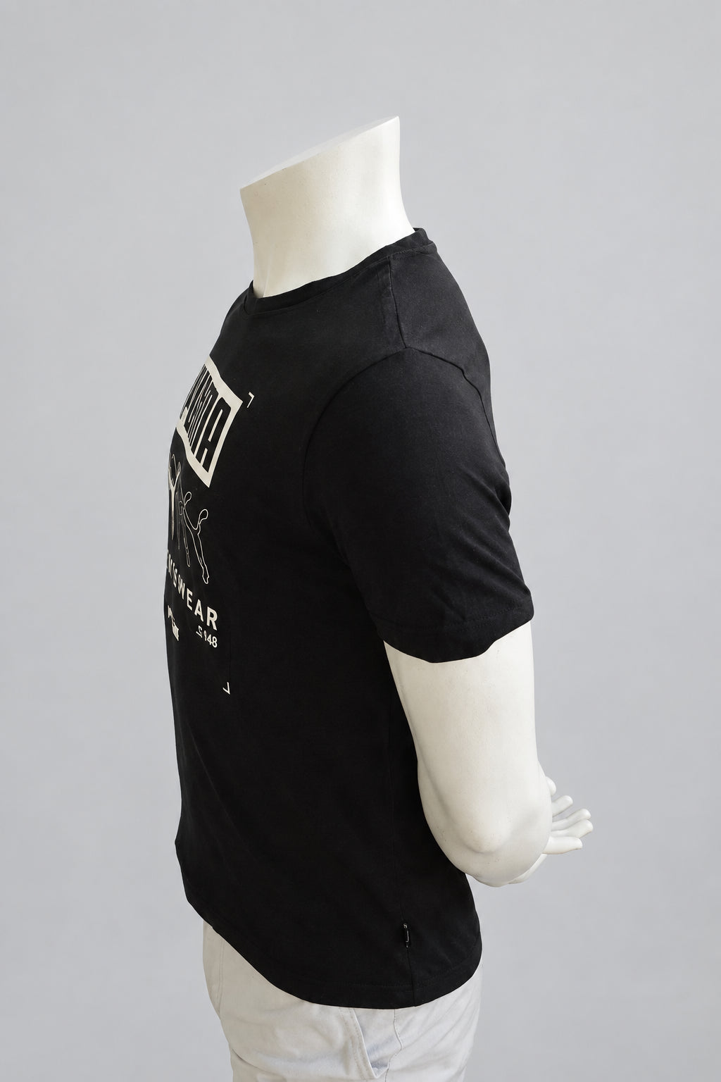 Puma Sportswear T-Shirt "Since 1948" in Schwarz – Gr. S