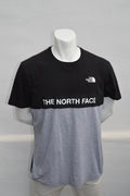The North Face Herren Color-Block T-Shirt in SchwarzGrau – Gr. XL