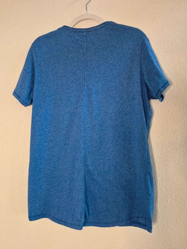 Tommy Jeans Herren Classic Logo T-Shirt in Navy-Blau – Gr. L