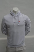 Tommy Jeans Herren Logo Hoodie in Weiß – Gr. S