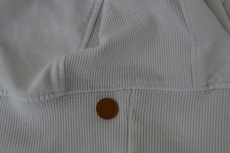 Tommy Jeans Herren Logo Hoodie in Weiß – Gr. S