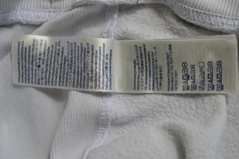Tommy Jeans Herren Logo Hoodie in Weiß – Gr. S