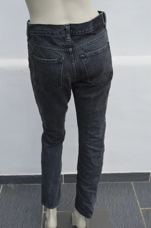 Weekday Sharp Jeans W29/L30 – Schwarz/Grau