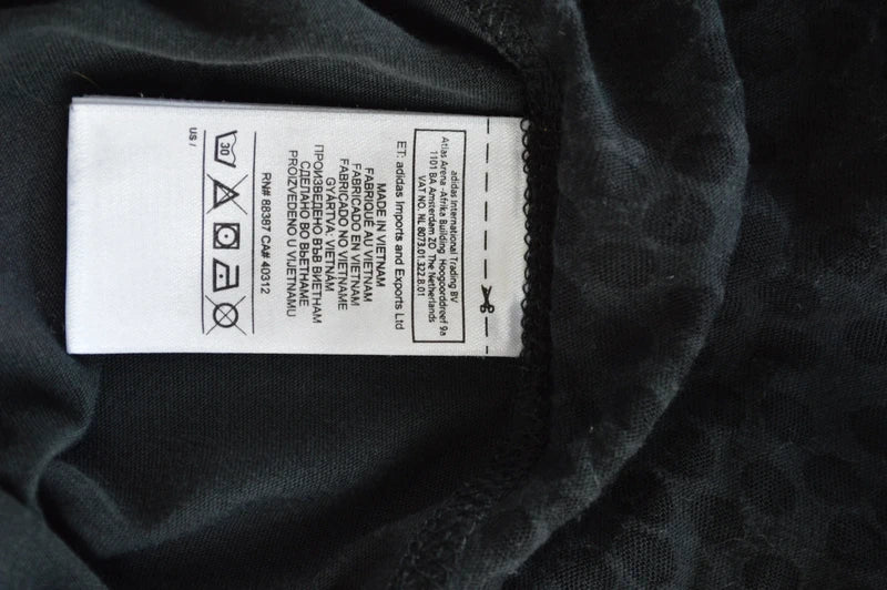 adidas Climalite Damen Tank Top in Schwarz mit Pink-Logo – Gr. XL