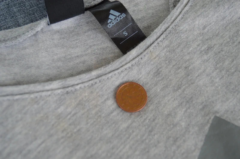 adidas Damen Racerback Tank Top in Grau-Meliert – Gr. S