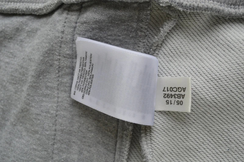 adidas Neo Damen Colorblock Sweatjacke in GrauSchwarz – Gr. S